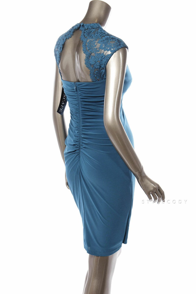 chinese dress ladies Xscape Evenings Mason Long Sleeve Beaded Chiffon Dress 3174X main image 0