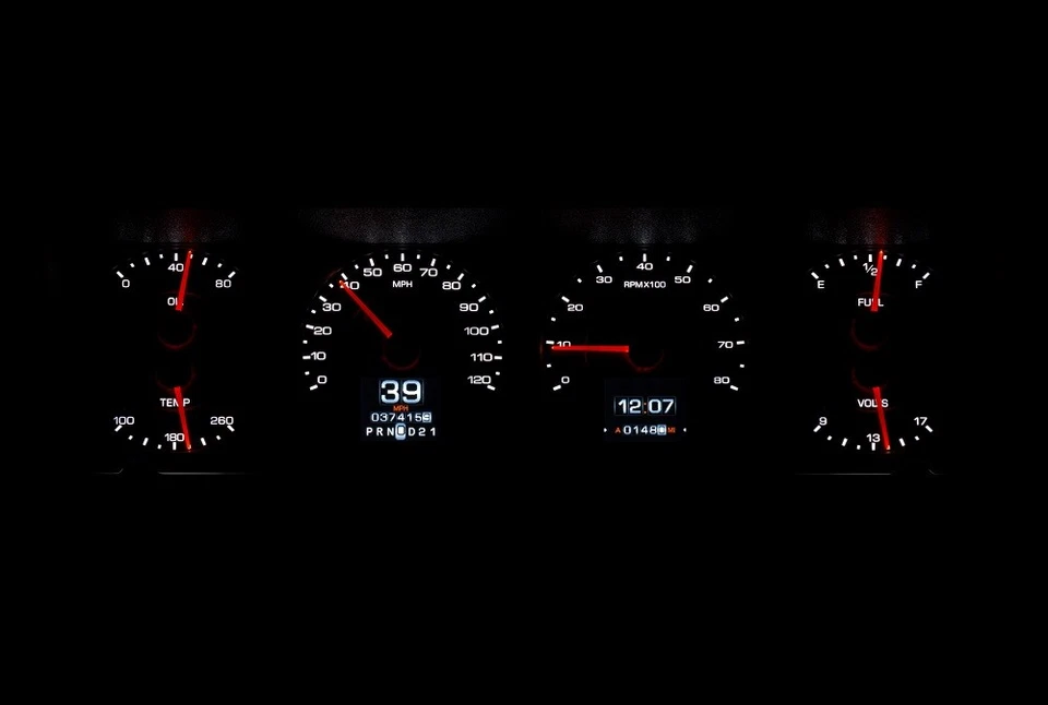 Sistema de calibre analógico Dakota Digital 1977-90 Chevy Caprice Impala RTX-77C-CAP-X Foto 2 de 4
