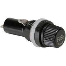 Screw Cap AGC Fuseholder Black