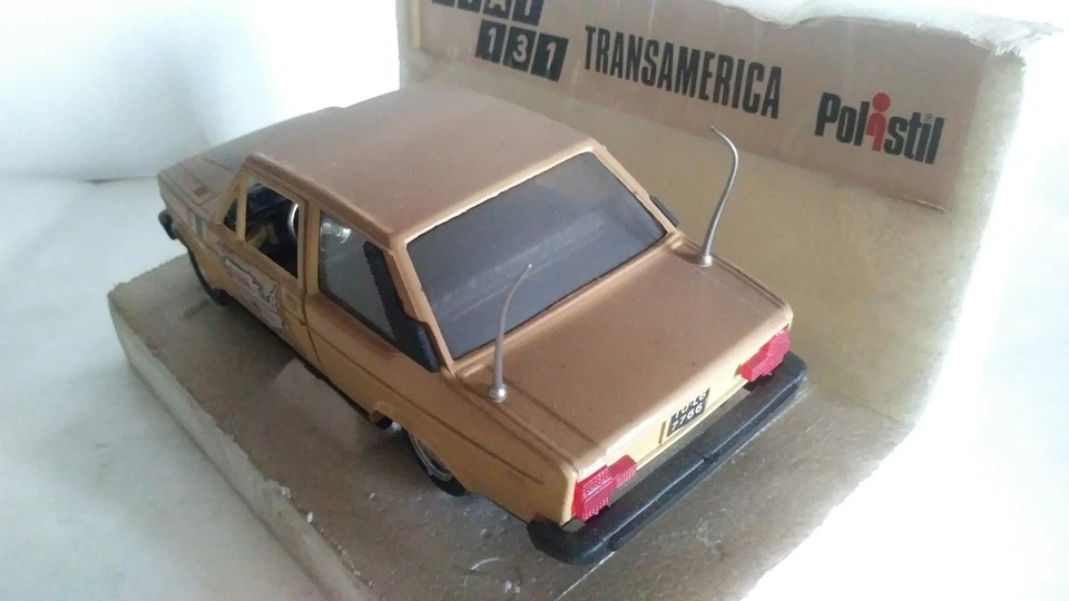 FIAT 131 TRANSAMERICA POLISTIL SCALA 1/25 - Immagine 3 di 3
