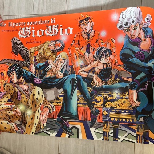 JoJo's Bizarre Adventure Part 5 B2 Poster Exhibition 2012 No box