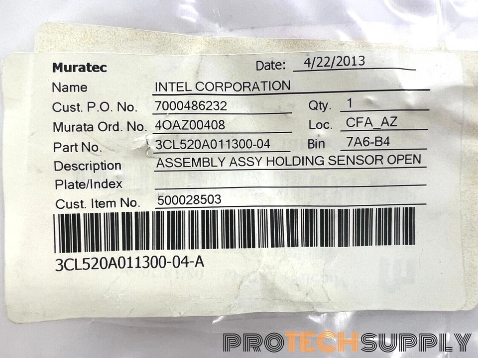 NEW Intel Asyst-Shinko EE-SX 872 Assembly Holding Sensor Open with WARRANTY - Image 4 of 4