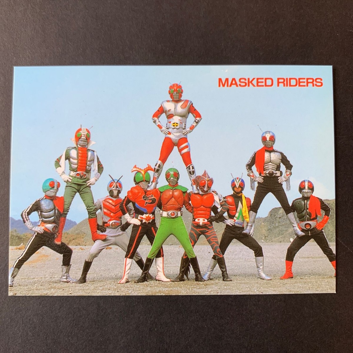 S.H.Figuarts　仮面ライダー Kamen Rider All Members Gathering No.001 PR Japanese Card Hyper