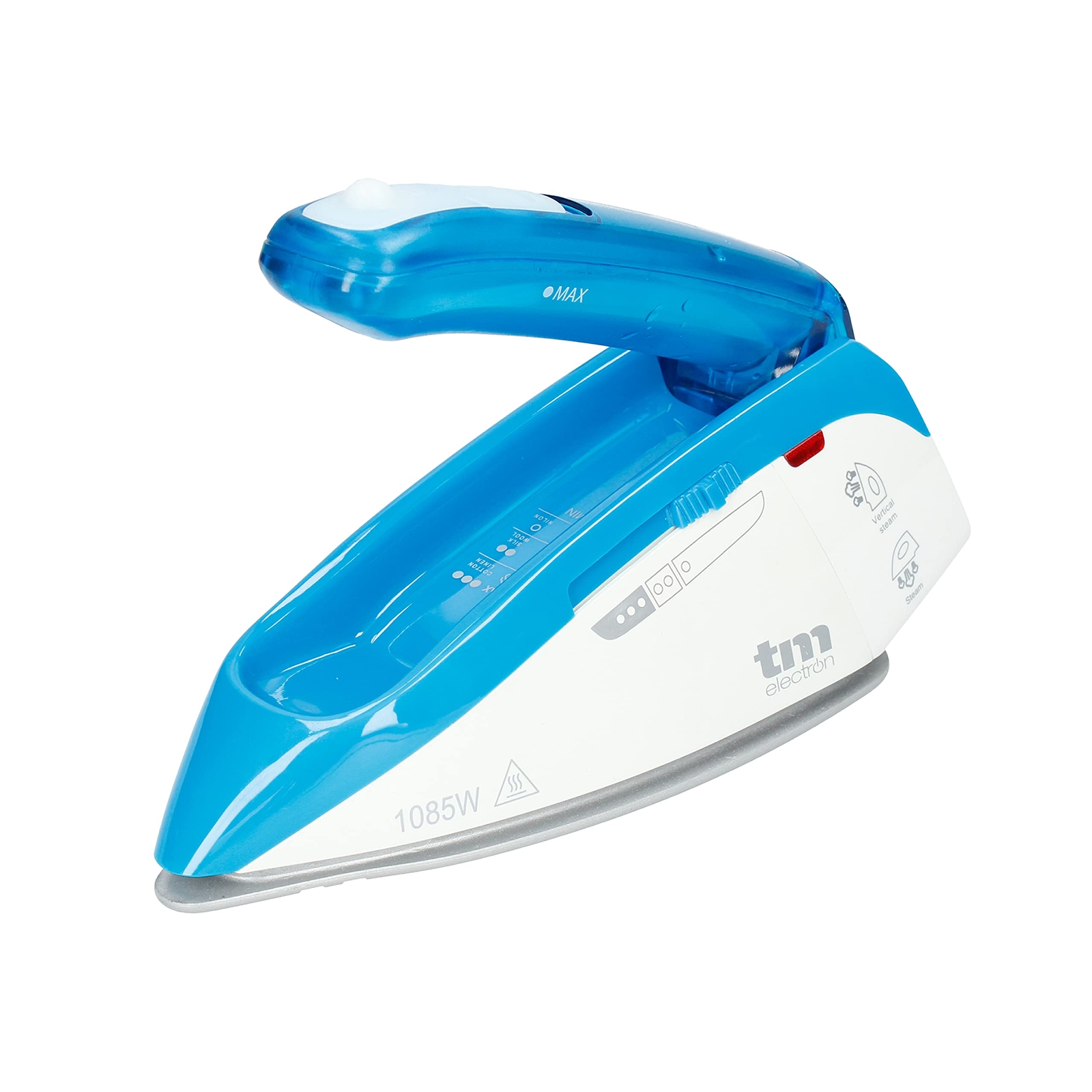 Steam Iron Tm Electron Blue 1085 W (Travel) NUOVO