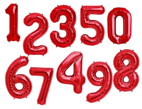 40"Number Foil Balloon Age Set GIANT Self Inflating Wedding Birthday Party Decor - Picture 70 of 157