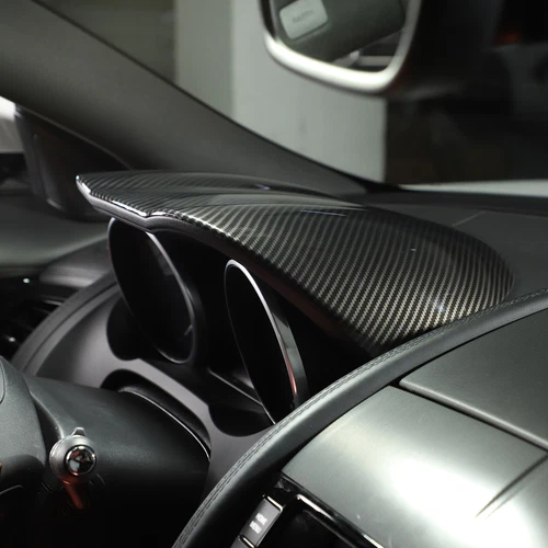 Cubierta de embellecedor de consola de tablero interior de fibra de carbono ABS para Jaguar F-TYPE 2013-2024 - Imagen 31 de 44