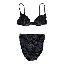 S Vintage Black Two Piece Victoria's Secret Bikini