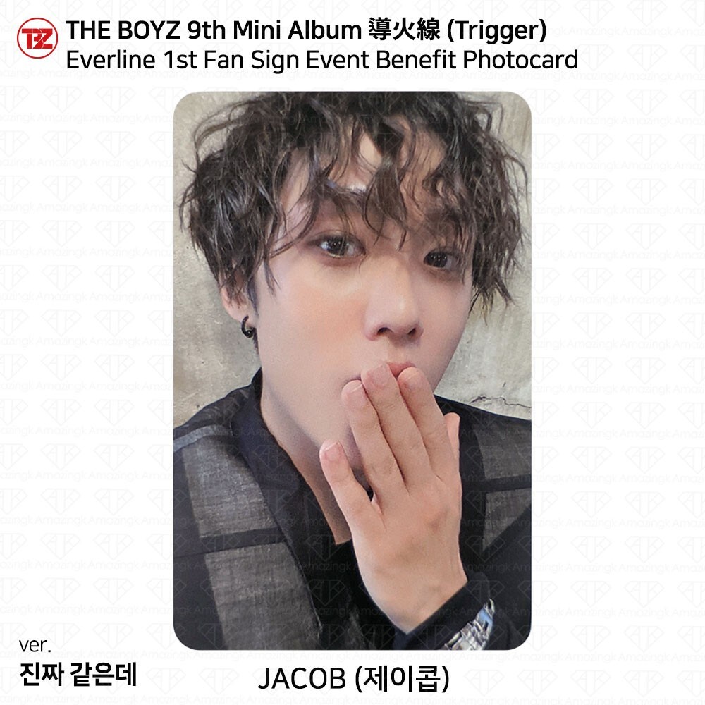 THE BOYZ - THE BOYZ 導火線 TRIGGER everline トレカ THE BOYZ - THE BOYZ 導火線 TRIGGER everline トレカ The Boyz