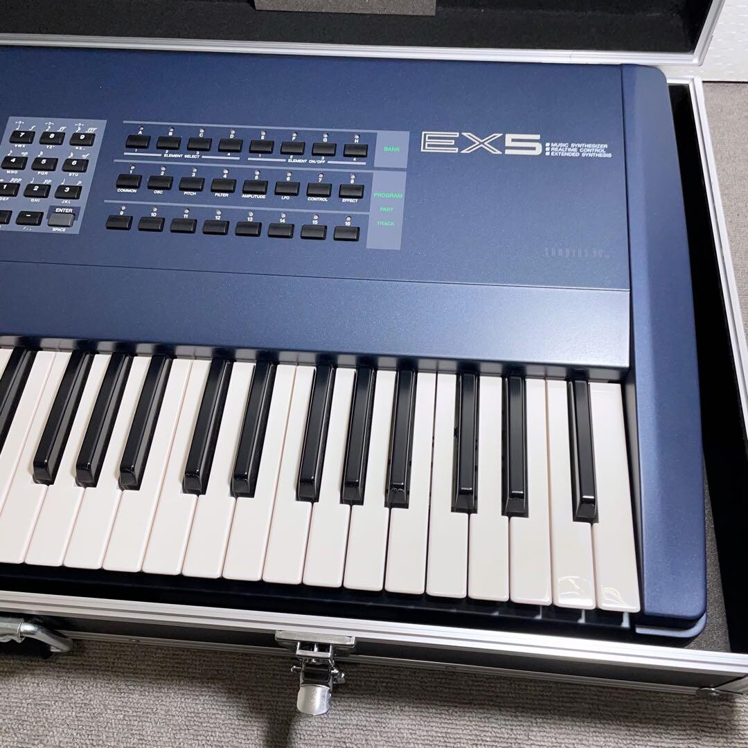 Yamaha EX5 シンセサイザー 76鍵 YAMAHA EX5 Music Synthesizer 76 keys w/hard case