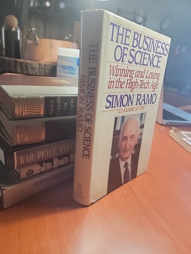 THE BUSINESS OF SCIENCE: WINNING AND LOSING IN THE By Simon Ramo - Hardcover - Picture 5 of 9