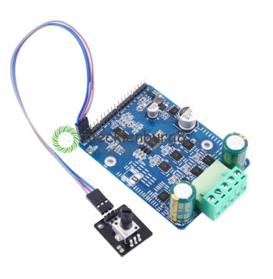 DC6V-80V BLDC Three Phase DC Brushless Motor Controller PWM 1600W 20A Hall Motor