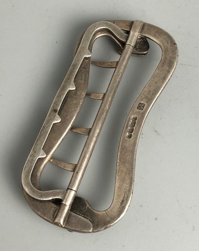Rare Victorian Silver Snake Buckle CRWS London 1840 FLZX - Picture 2 of 4