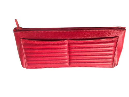 VD Lederwaren Look 315 Leder rot Schminkkoffer gebraucht pm