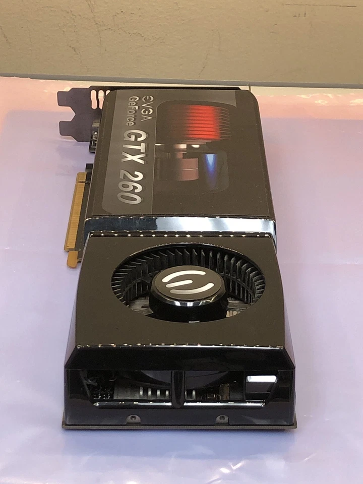 EVGA GeForce GTX 260 PCI NVIDIA Video Graphics Card 896-P3-1255-B3 | TESTED - Image 3 of 4