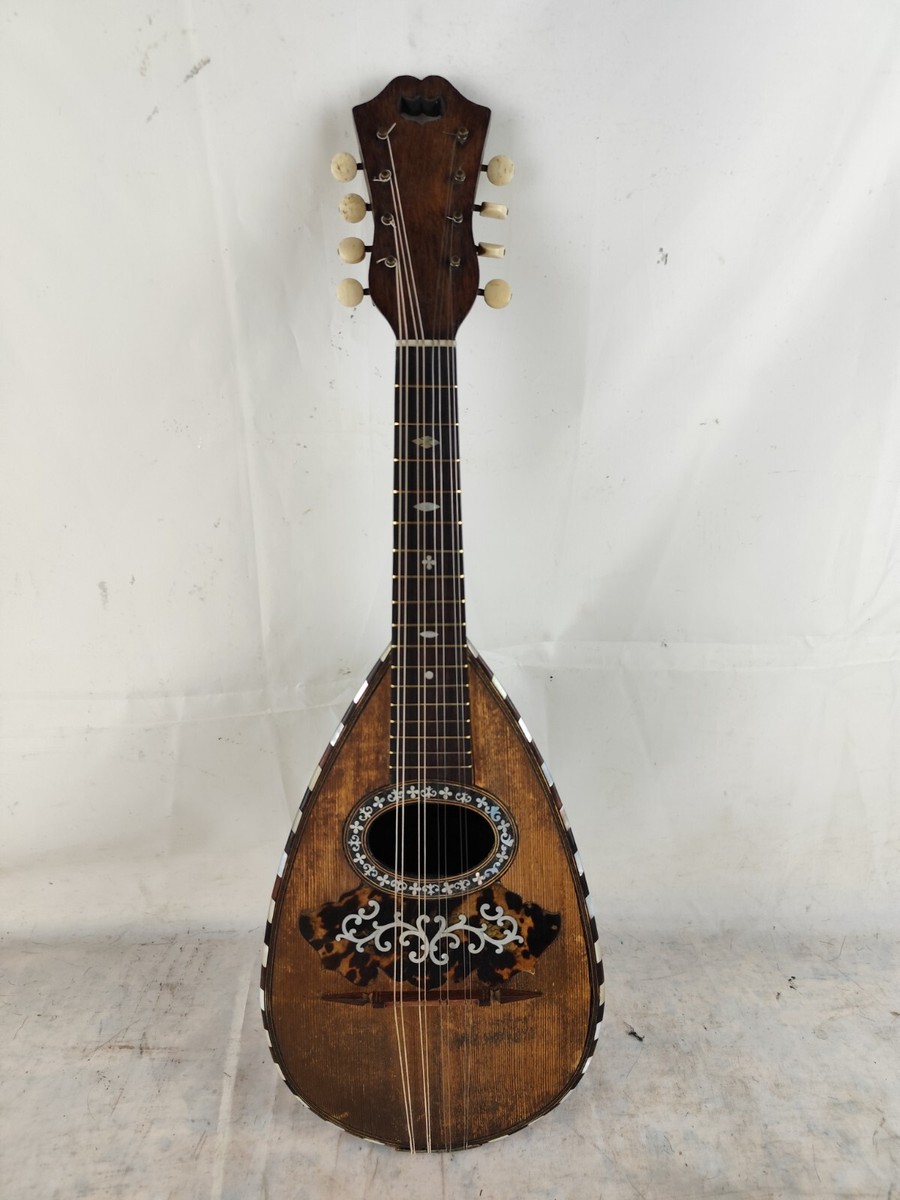 Mandolino 4/4 Fratelli Ferrari 1905 Napoli 29 Doghe 曼陀林 만돌린