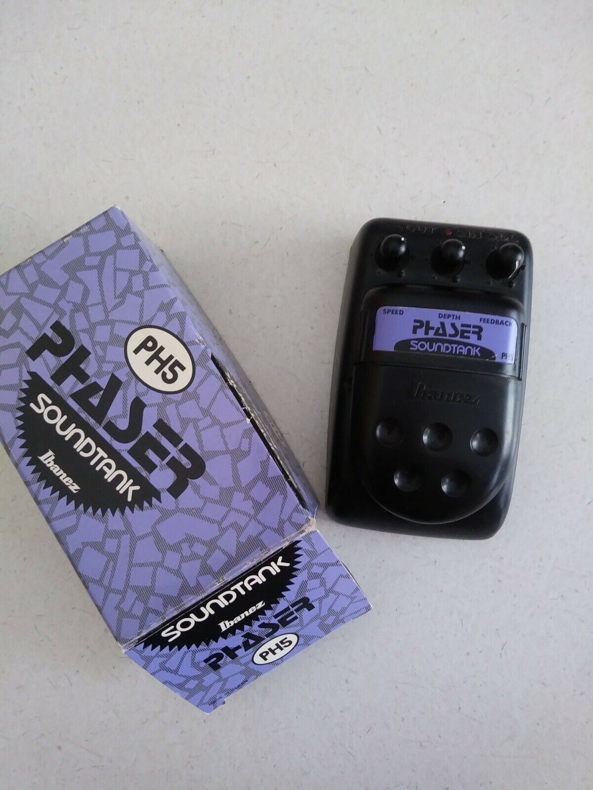 Ibanez Soundtank Phaser PH5 IOB Guitar Pedal Cheap mail order shopping Max 78% OFF