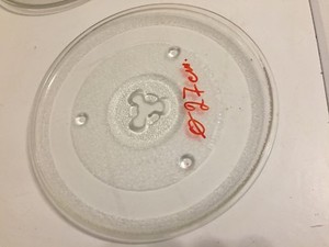 Drehteller,Teller für Mikrowelle.Ø 27 cm.