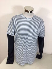 Outerknown Stripe T Shirt Top Long Sleeve Mens Medium