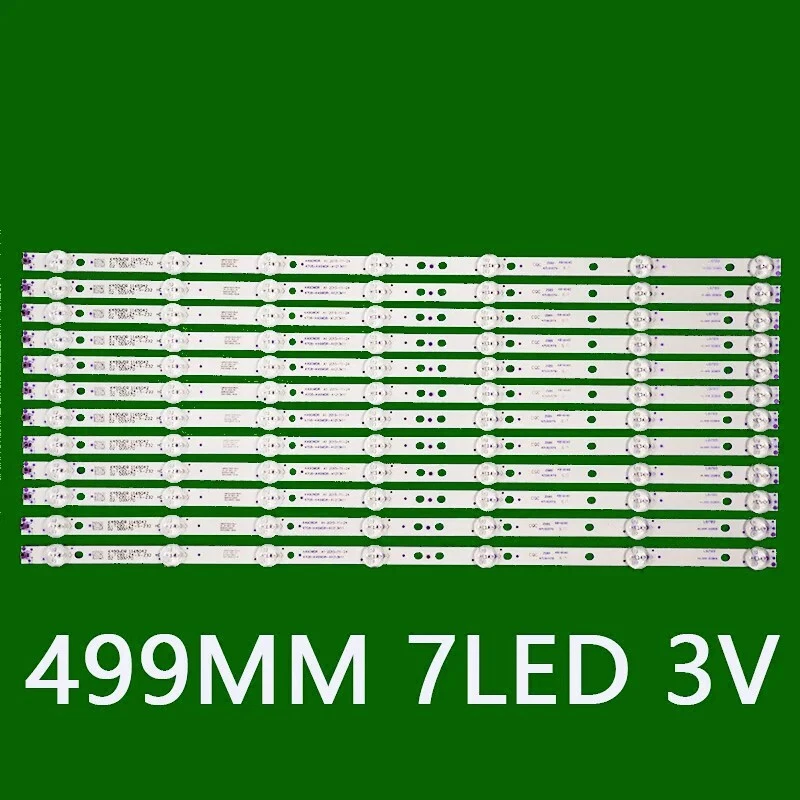 Tiras LED NUEVAS (12) para Toshiba 49 TV 49L621U K490WDR A1 4708-K49WDR-A1213K11 Foto 2 de 4