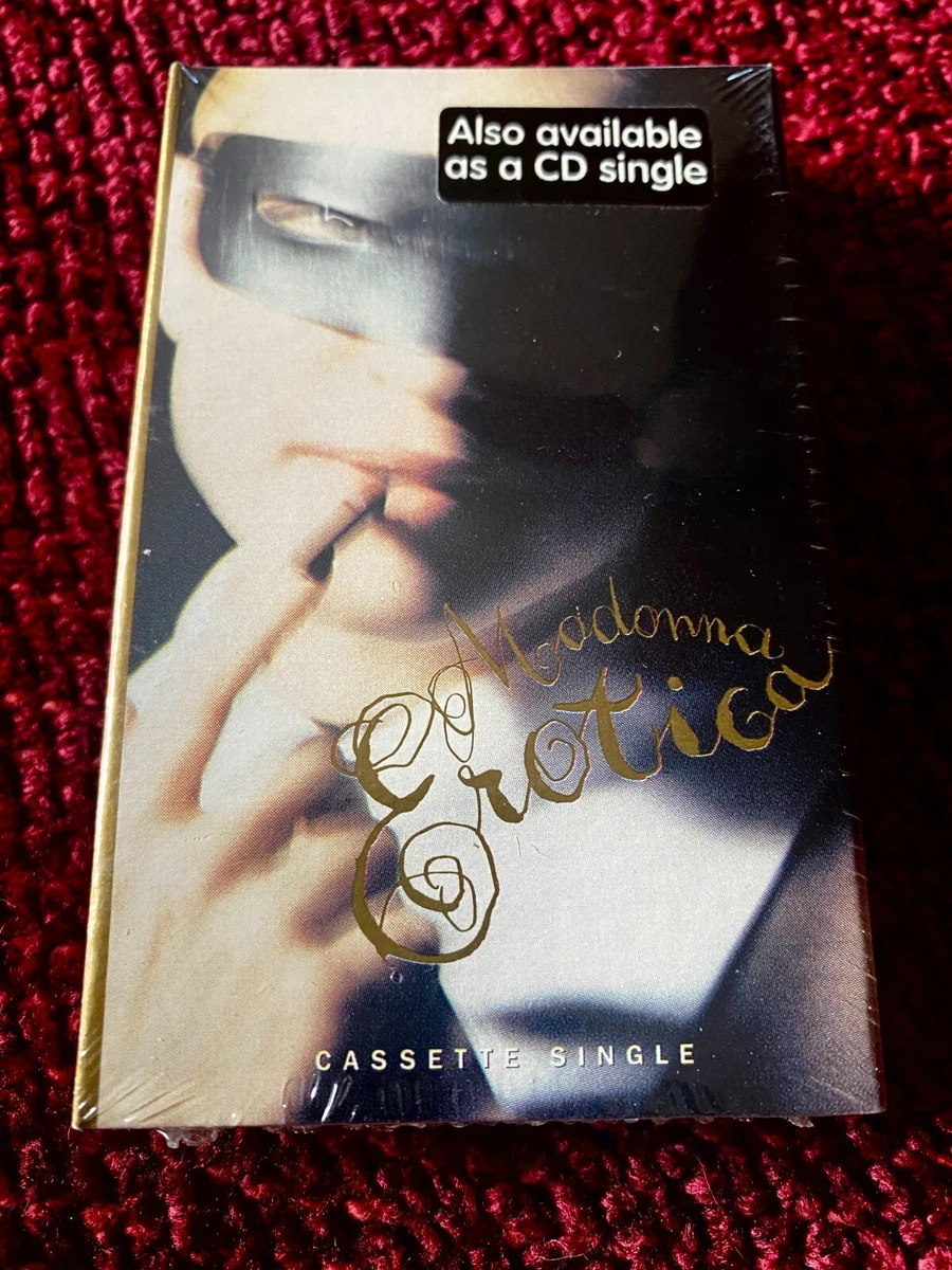 MADONNA CASSETTE SINGLE SEALED MINT EROTICA DITA PROMO HYPE STICKER SEX K7  TAPE | eBay