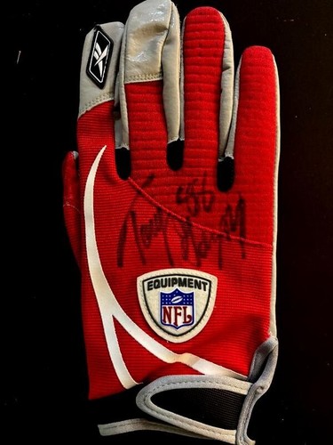 Tony Gonzalez Autographed Receivers Glove PSA