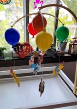 Vintage Raggedy Ann  Andy Baby Musical Mobile 613 Dolly Toys Cute 