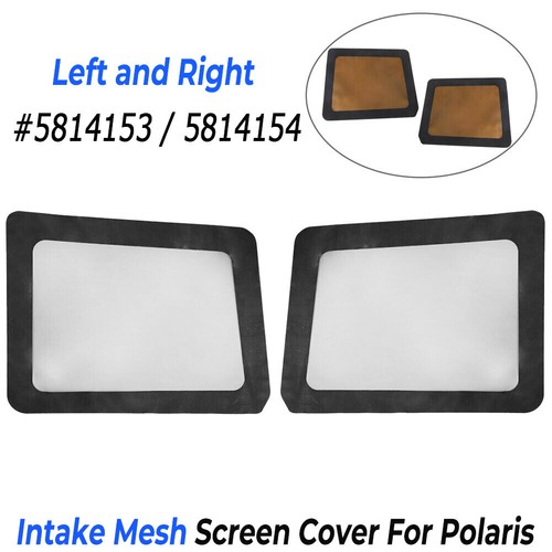 For Polaris Right+Left Intake Mesh Cover Ranger 1000 900 Crew XP 5814153 5814154 - Picture 1 of 12