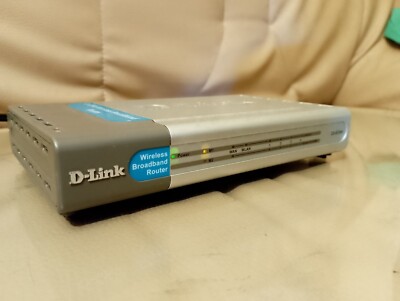 D-Link DI-614+  2.4 GHZ Wireless Broadband Router 22 Mbps