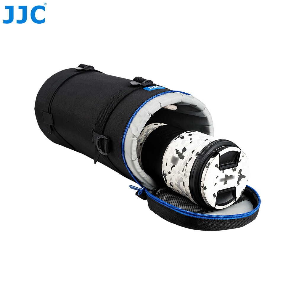 JJC DLP-7 Deluxe Lens Pouch Bag Case For Nikon AF-S NIKKOR 200-500mm F/5.6E ED VR/Sigma 150-500mm F5-6.3/ Sigma 150-600mm F5-6.3 DG OS HSM/Tamron SP 150-600mm F/5-6.3 Di VC USD G2 - Foto 2
