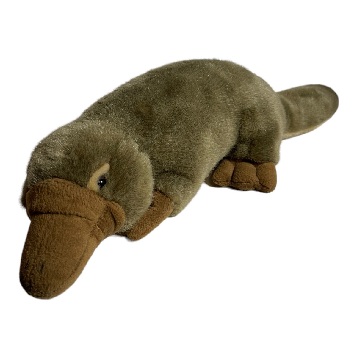 Vintage Platypus Stuffed Animal Realistic 18” K & M
