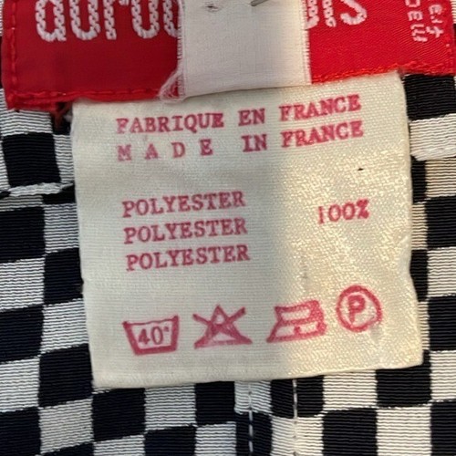 Dorothée Bis France Vintage Black and White Checkered Print Midi Shirt Dress - Picture 6 of 13