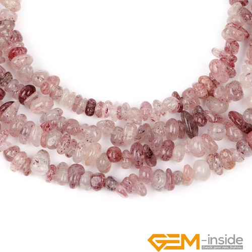 Natural Freeform Chips Nugget 6-7mm Spacer Loose Jewellery Making Beads 15" AU - Foto 55 di 178