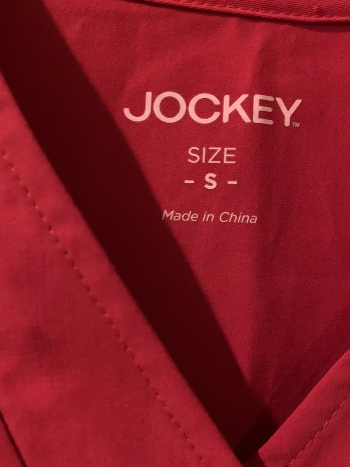 Blusa Médica JOCKEY Cruzada Cuello en V Pequeña Manga Corta Roja NUEVA CON ETIQUETAS NUEVA CON ETIQUETAS NUEVA CON ETIQUETAS NUEVA Foto 2 de 4