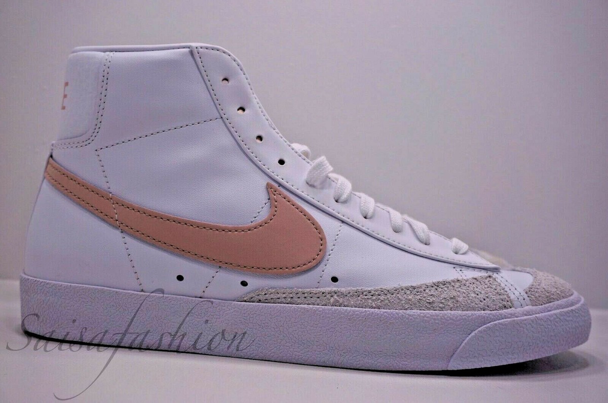 【NIKE】Nike Blazer Mid '77 ★White/Pink★男女共用 Nike - Women - Blazer Mid 77 - White/Pink – Nohble