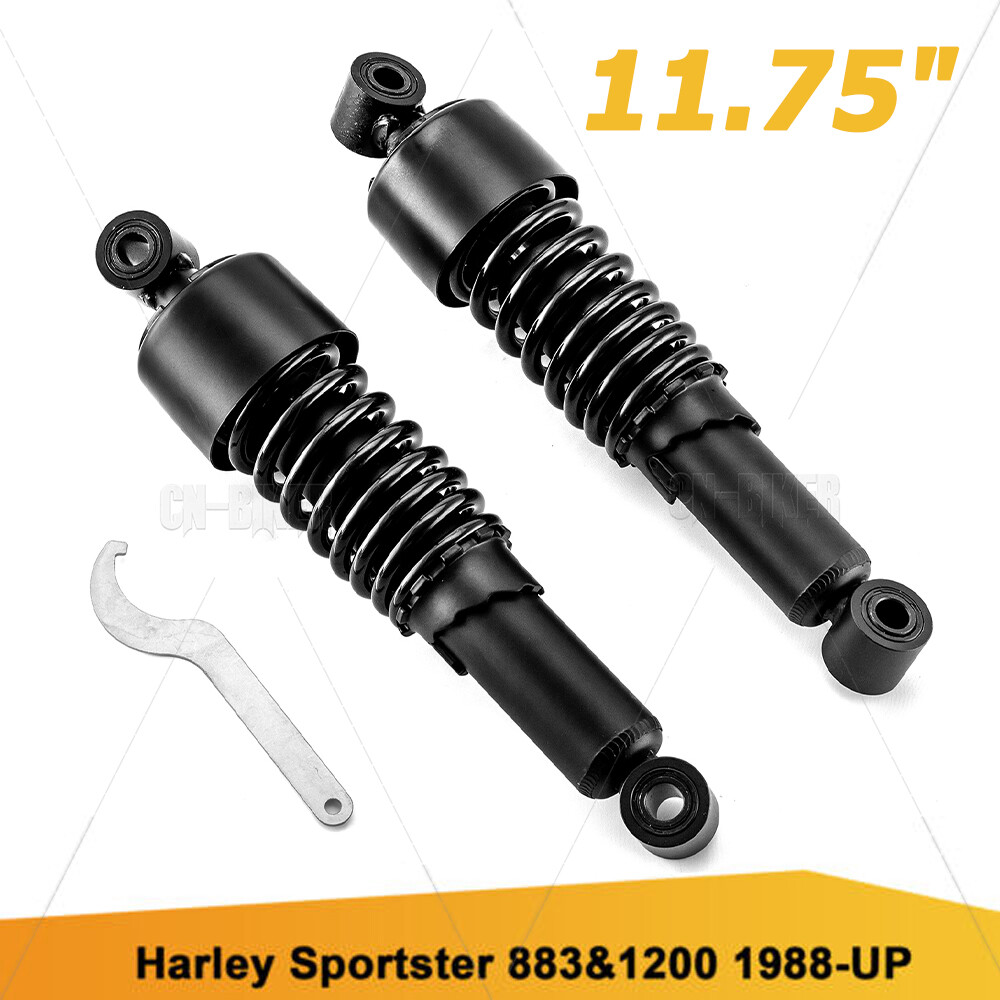 Black Rear Shocks 11.75