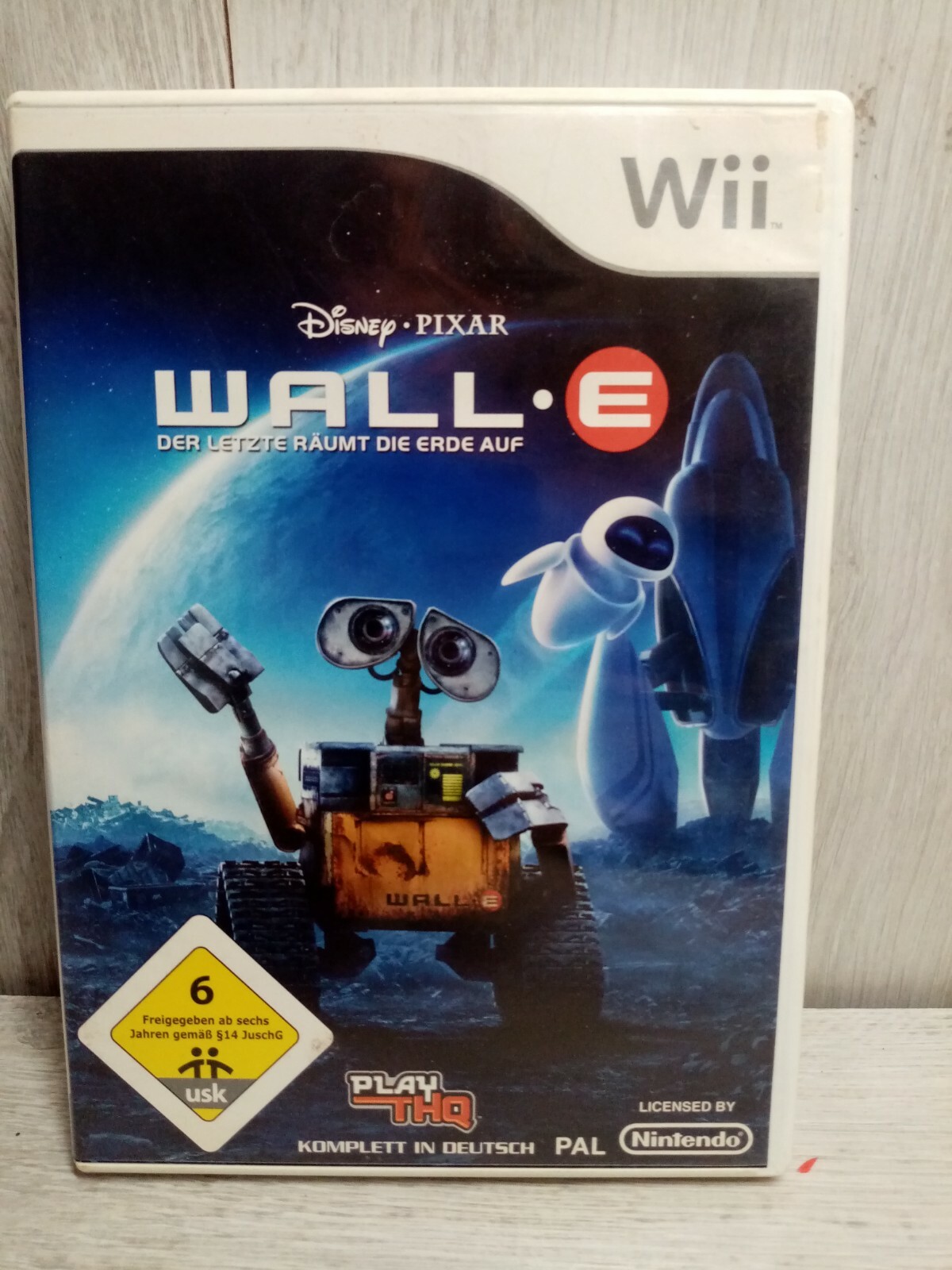 Wall E Der Letzte Raumt Die Erde Auf Nintendo Wii 2008 Dvd Box Gunstig Kaufen Ebay