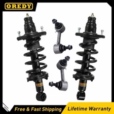 Rear 2x Struts + 2x Sway Bars for 2007 2008 2009 2010 2011 Honda CR-V CRV