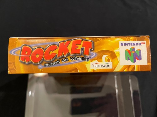 Rocket: Robot on Wheels (Nintendo 64, 1999) Box Manual Complete CIB N64 - Picture 12 of 15