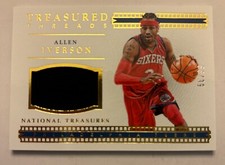 Allen Iverson Panini Treasured Threads #56/99