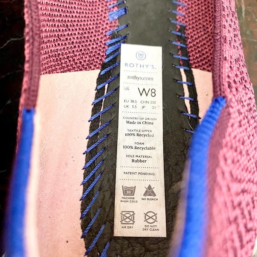 Rare Rothy's Limited Edition Fig Python Print Pur… - image 9