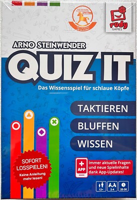 Quiz It Rudy Games Card Game Party iOS Android Family Learning