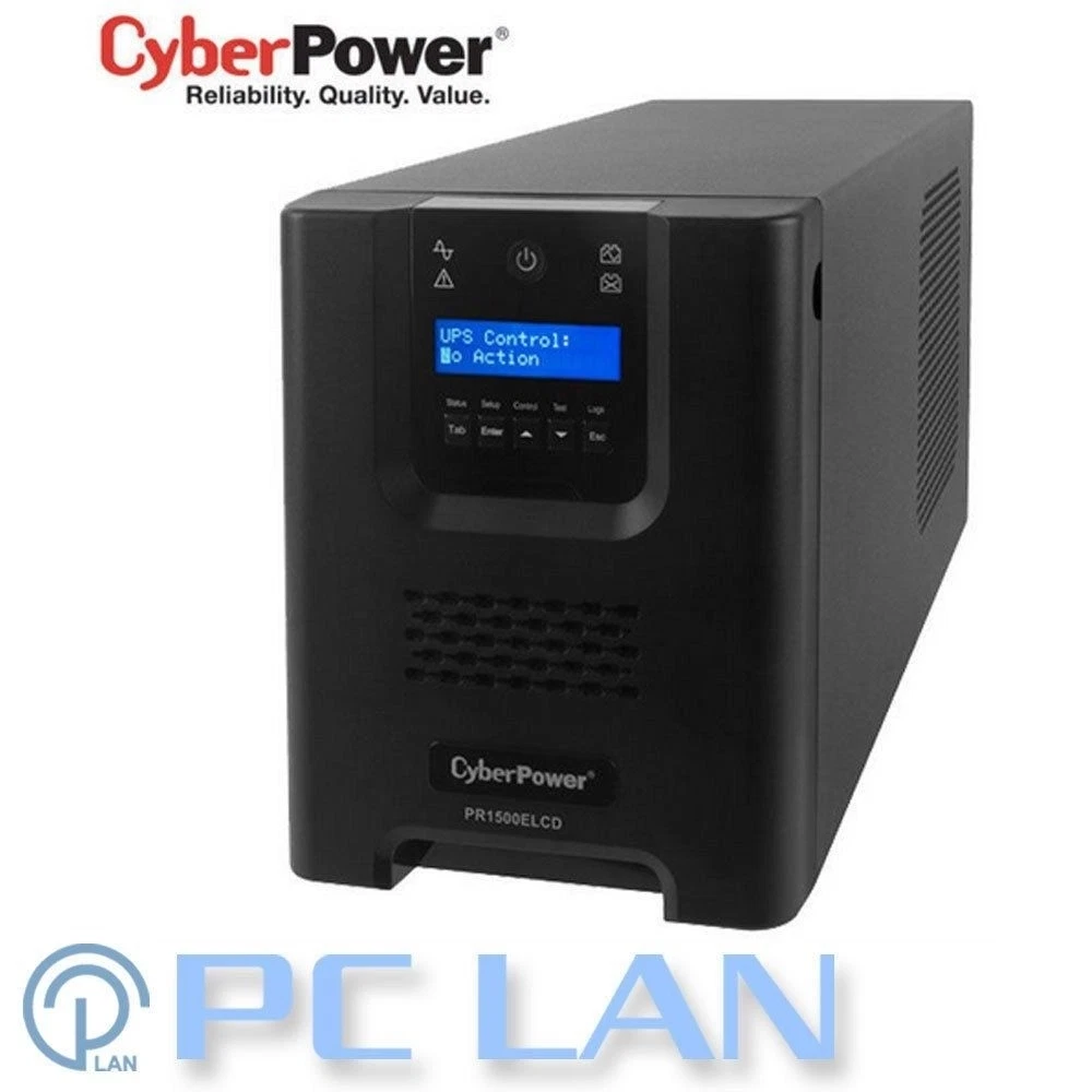CyberPower PRO 1000VA / 900W Tower UPS PR1000ELCD