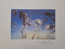 Salvador Dali Signed Lithograph - Very Special Unicorn