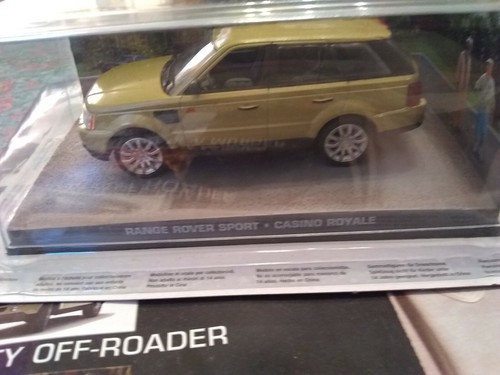 JAMES BOND CAR COLLECTION 51 RANGE ROVER SPORT - MINT + MAGAZINE - Picture 2 of 6