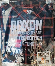 Dixxon Flannel K&N Size 2XL Orange / Black / Red XXLarge