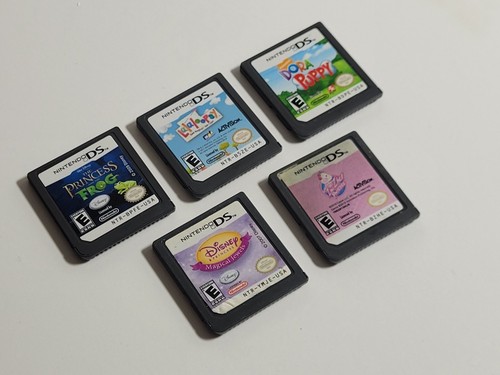 Nintendo Ds Cartridge Only 5 Games Lot Zhu Zhu Princess Frog Lalaloopsy Dora - Picture 4 of 16