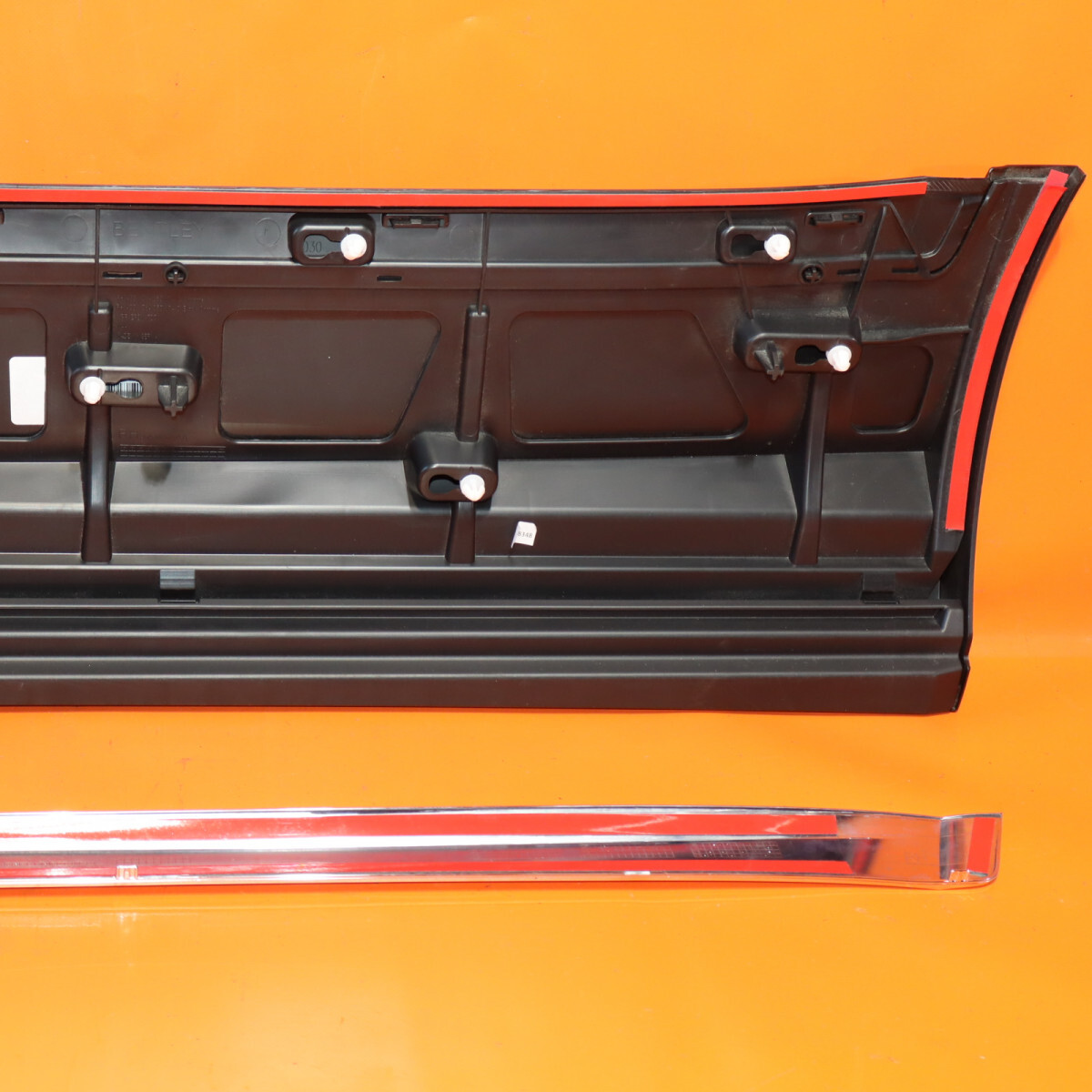 Bentley Bentayga 2017 OEM Right Rear Door Lower Chrome Molding 