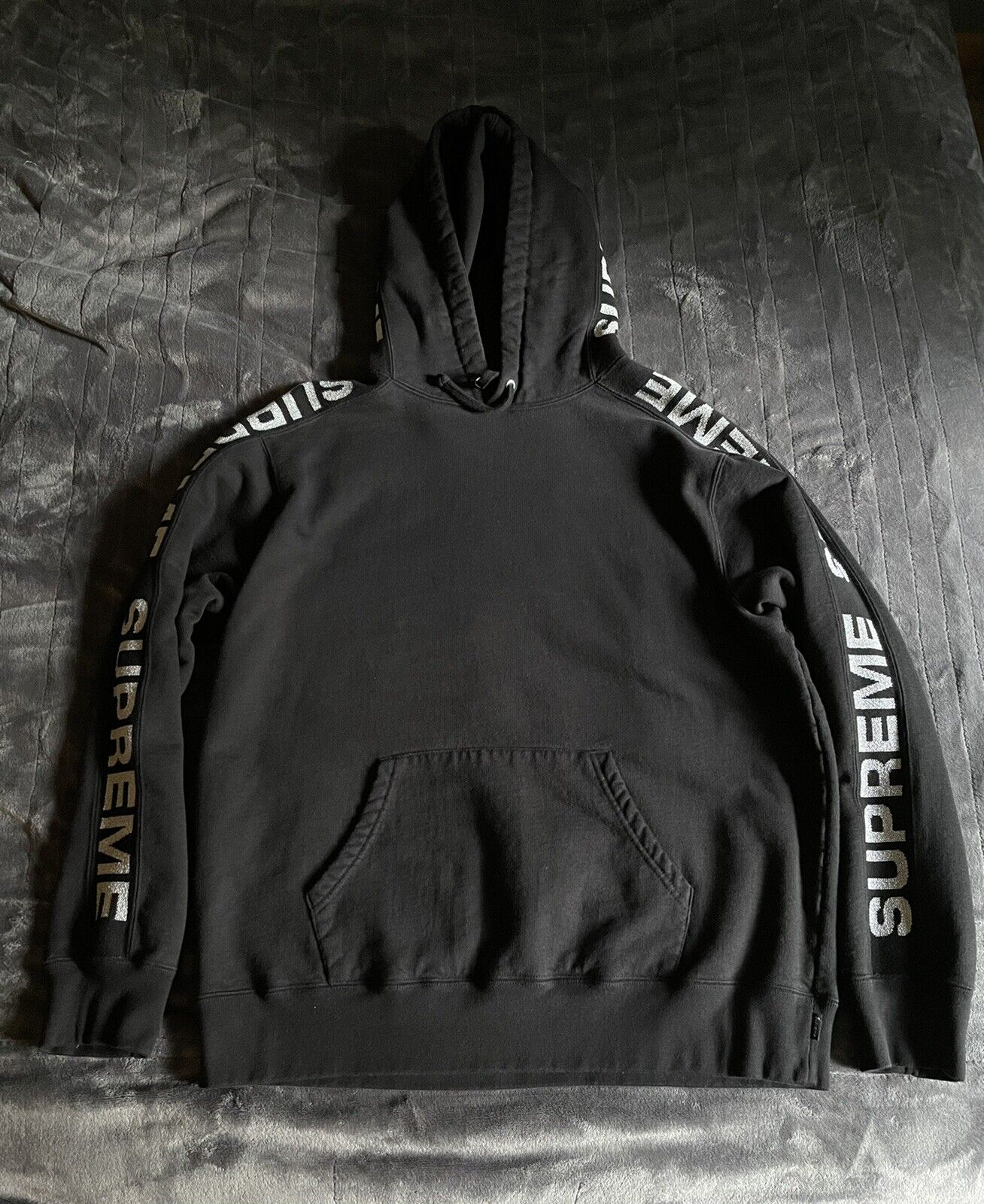 Supreme 20Ss/Metallic Rib Hooded Sweatshirt/Hoodi… - image 1