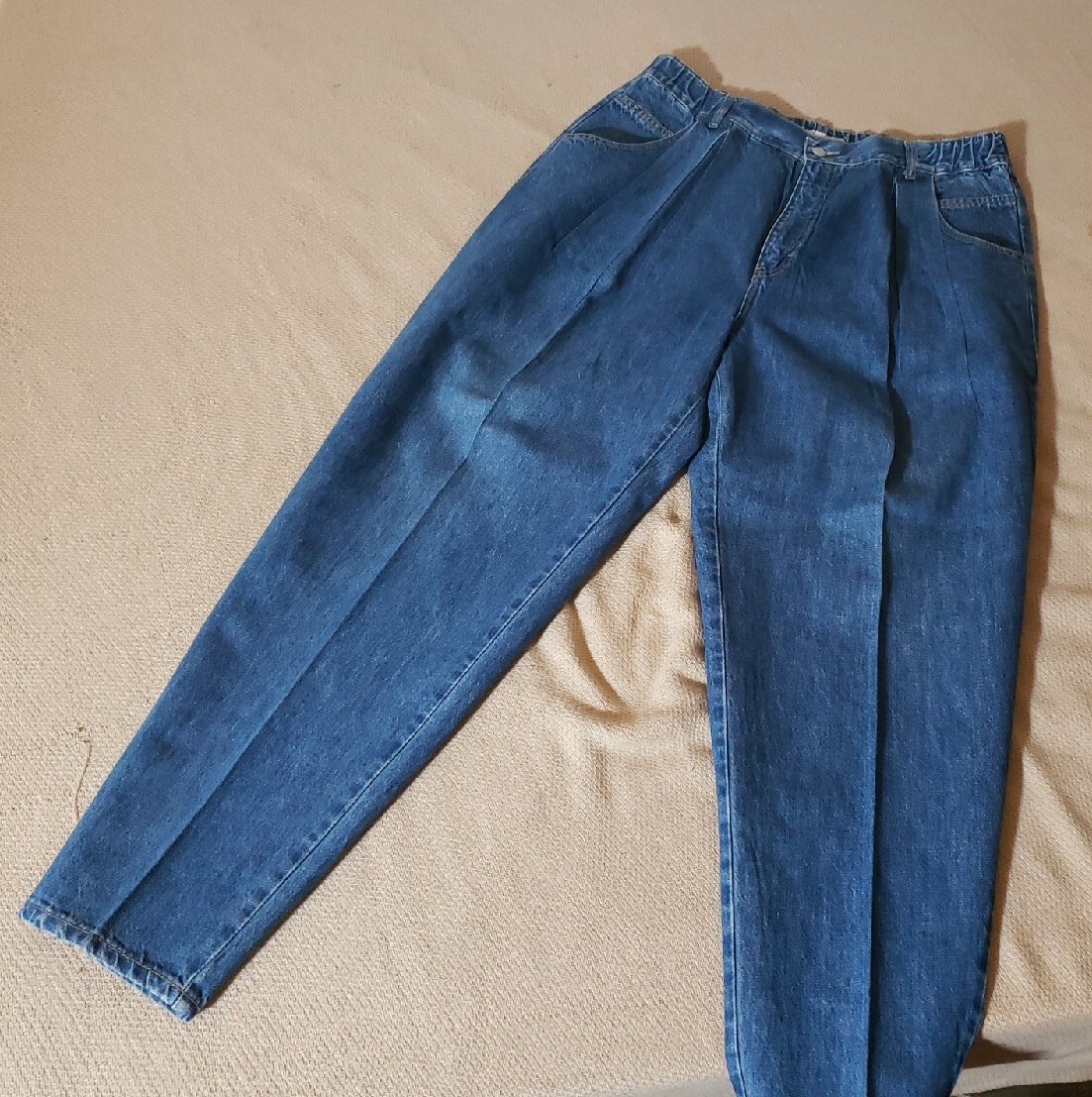 Vintage Gloria Vanderbilt Mom Jeans High Waist 34/20W Distressed Denim Classic Fit-image