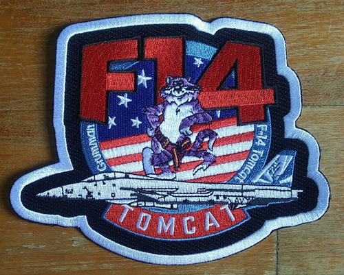 F-14 TOMCAT US Navy VF Grumman Fighter Squadron GRANDE USN Patch - Foto 3 di 7